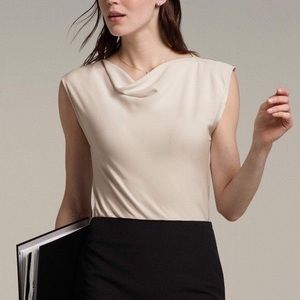 MM Lafleur Cream color blouse